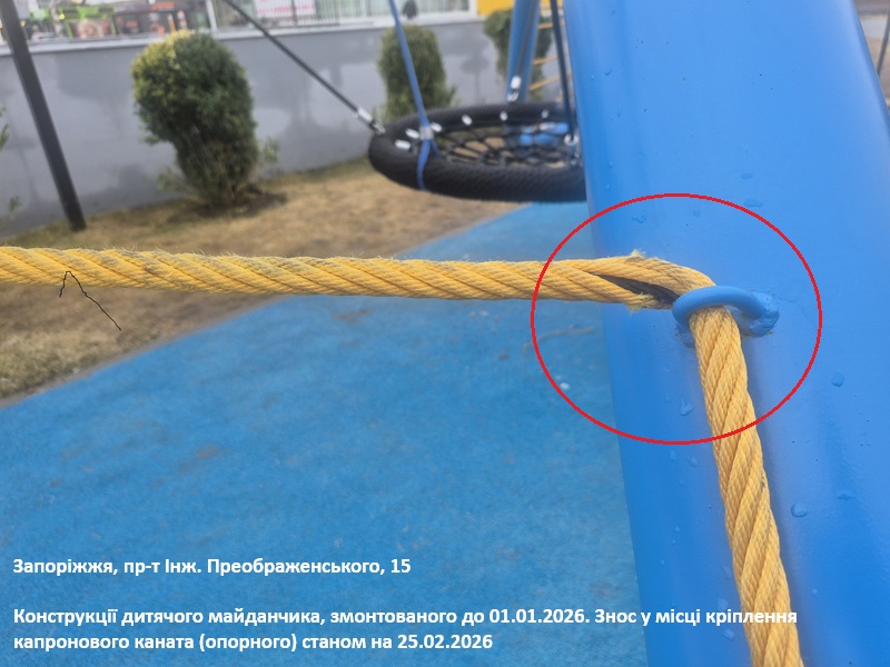 Знос канату