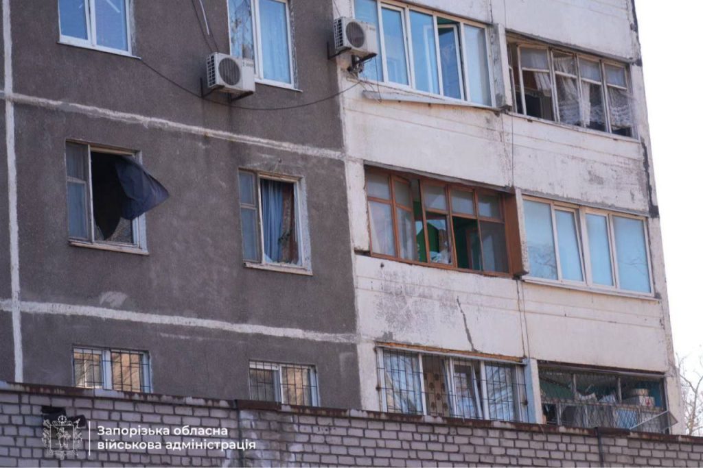 Запоріжжя - будинок, який атакував fpv-дрон