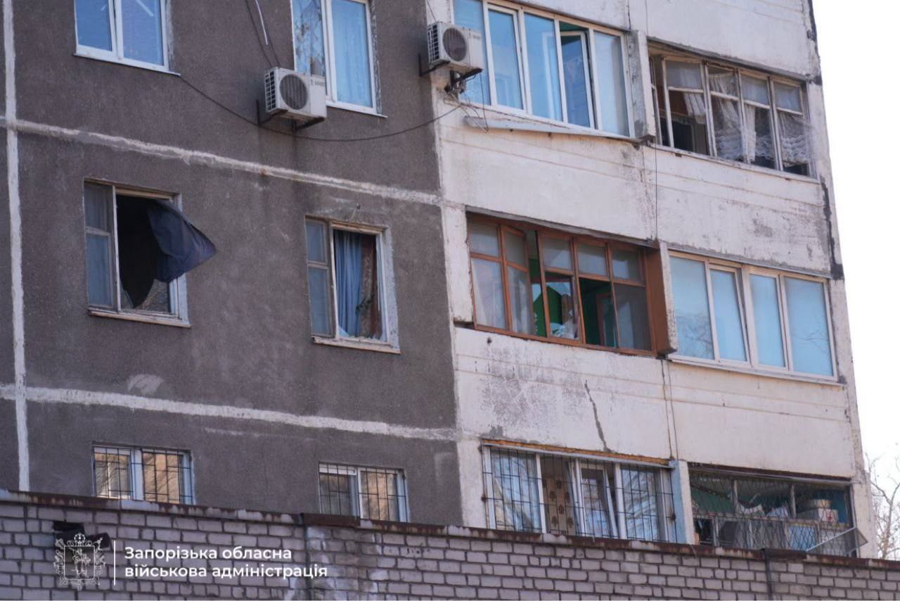 Запоріжжя - будинок, який атакував fpv-дрон