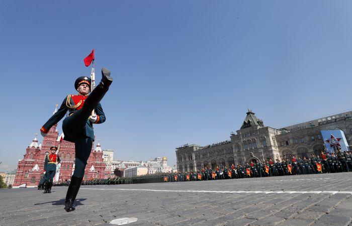 лінійний на червоній площі в Москві