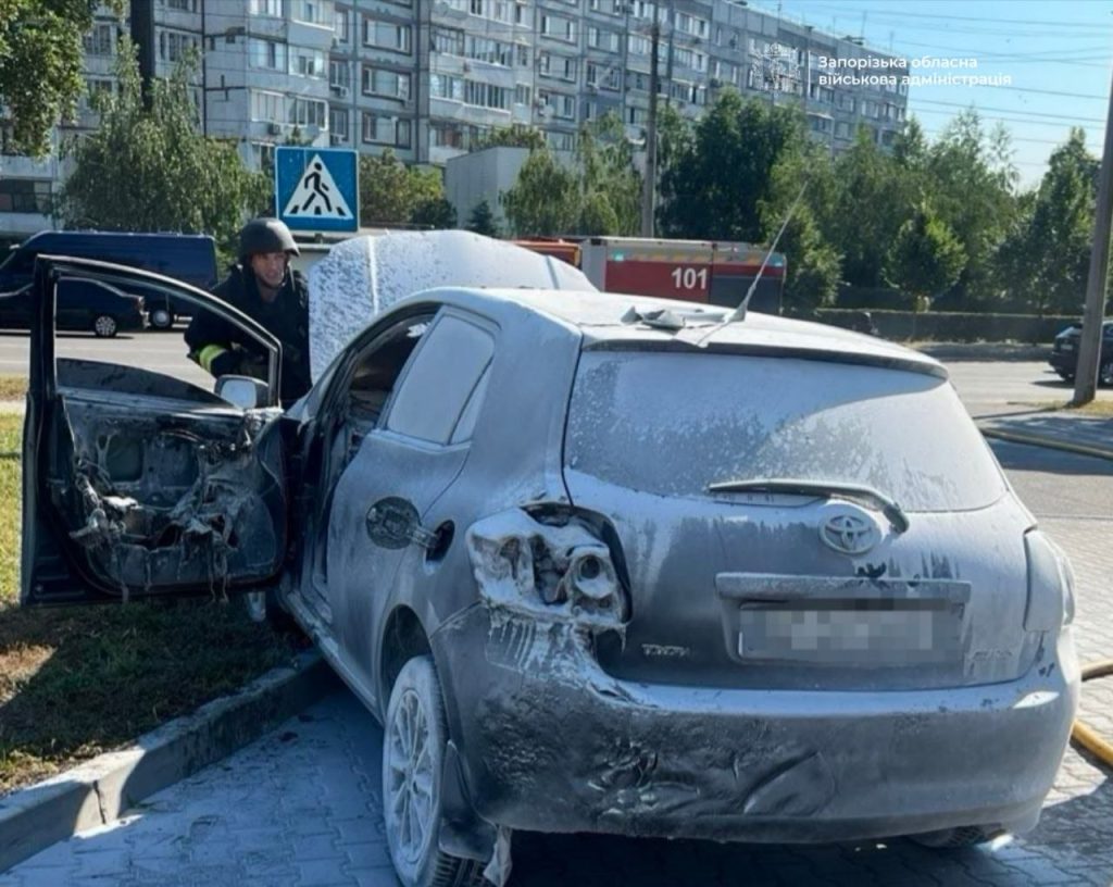 Атака на АЗС у Запоріжжі