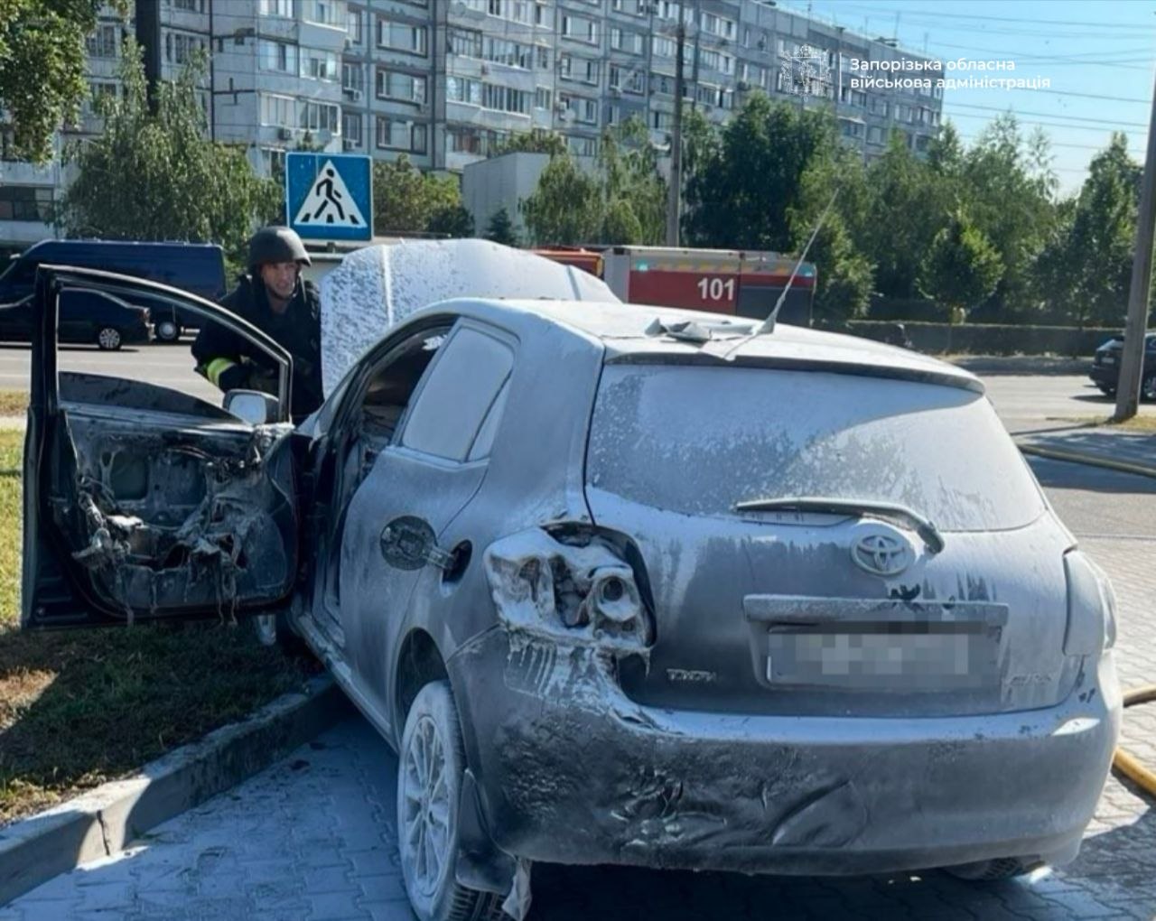 Атака на АЗС у Запоріжжі