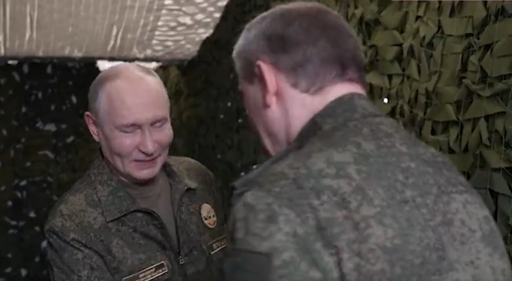 Зустріч двох російських підарасів путіна та герасимова