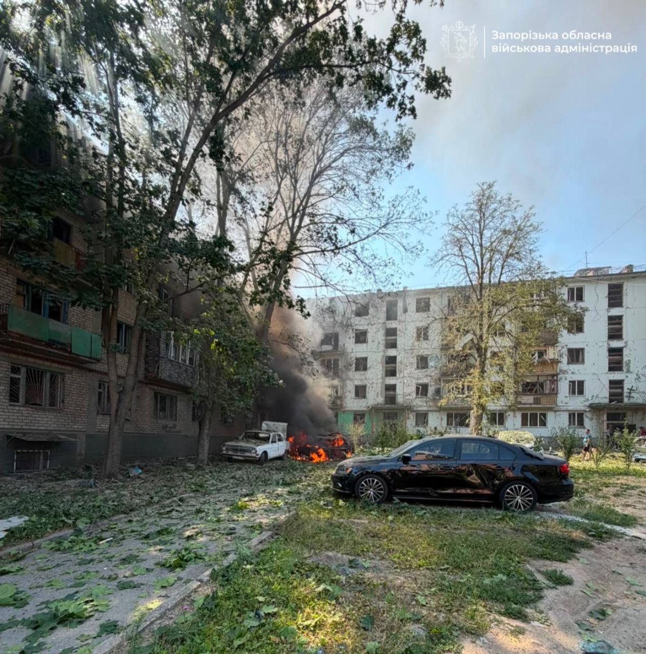 Ворог ударив по Запоріжжю