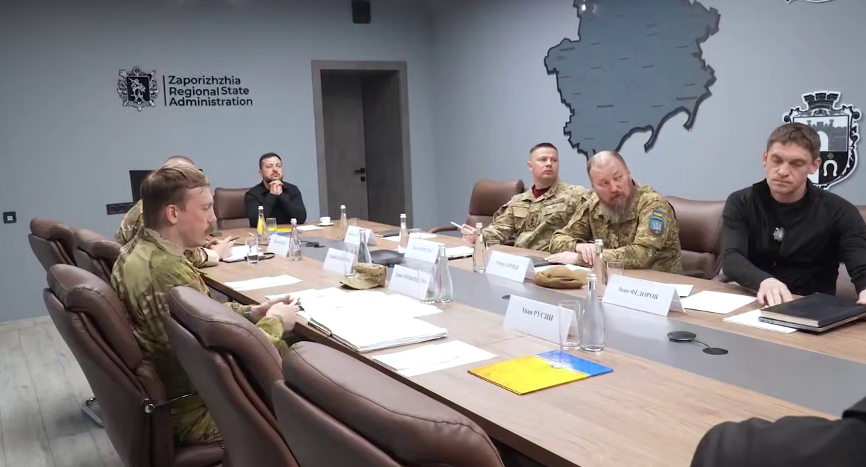 Зеленський у Запоріжжі