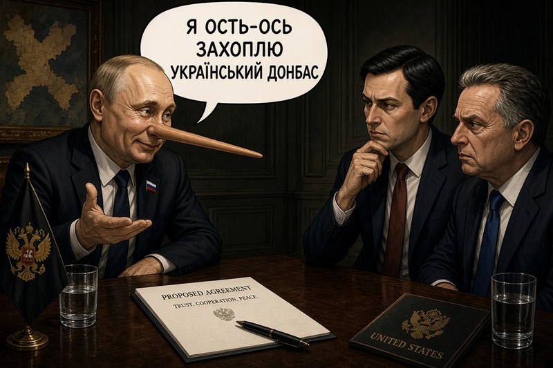 Путін обіцяє кушнеру та віткофу захопити Донбас