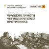 Уражено пункти управління БпЛА, склад БпЛА підрозділу «Рубікон» та інші об’єкти: Генштаб ЗСУ