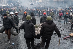 Киев. Евромайдан. Февраль 2014г.